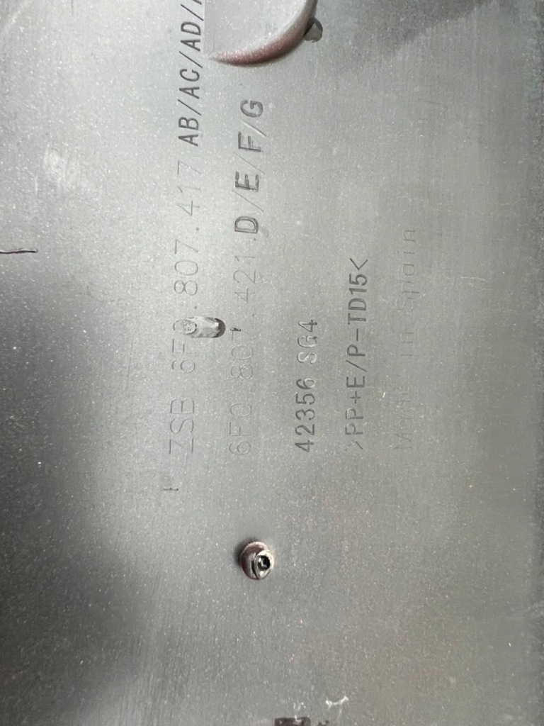 фото №11, Бампер задня seat ibiza v 5 6f0 17-