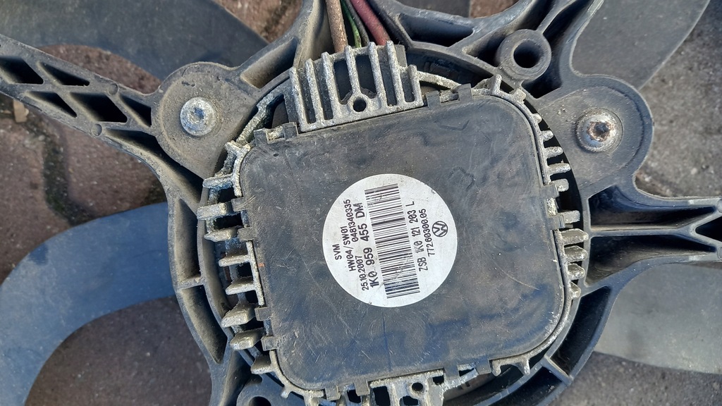 фото №4, Вентилятор vw golf