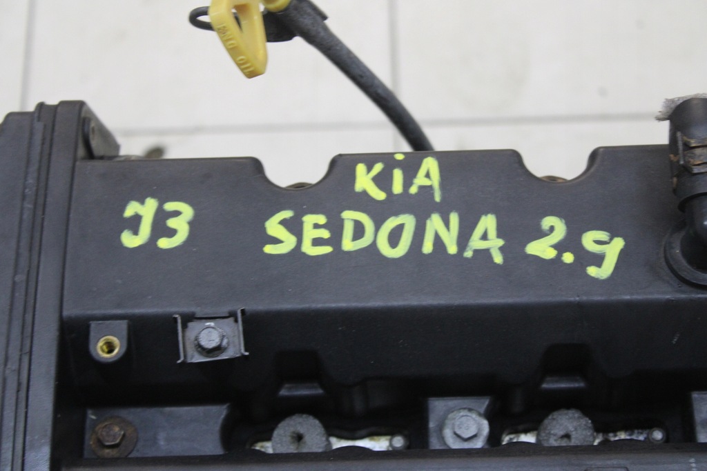 фото №10, Двигатель блок двигателя kia carnival sedona 2005r 2.9 crdi дизель j3