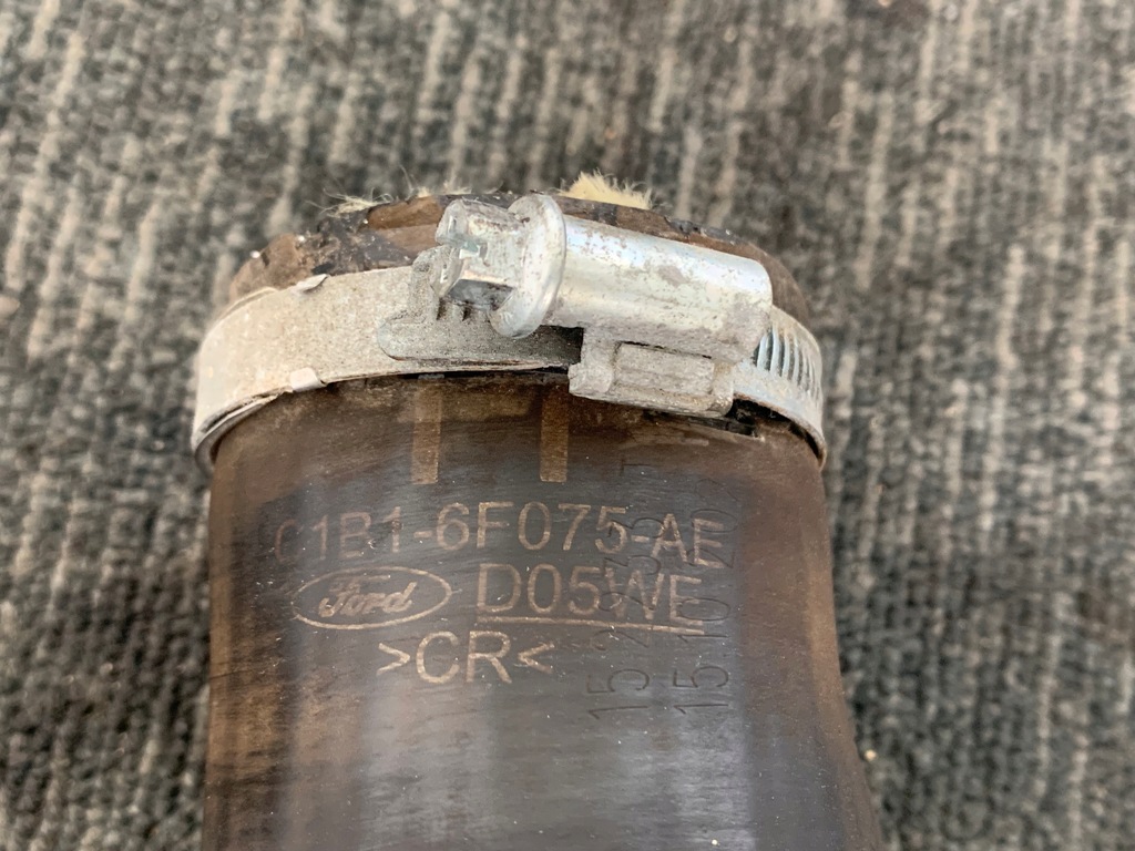 фото №8, Ford transit courier 1.0 ecoboost труба wąż інтеркулер оригінал europa