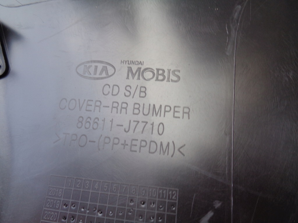 фото №10, Новый бампер задний kia proceed 18- nr 39416