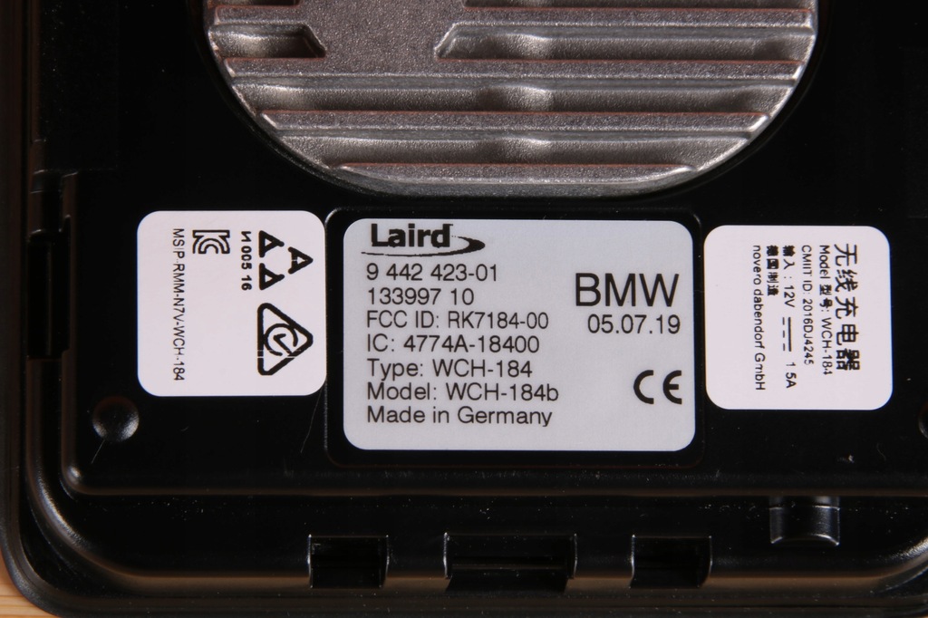 фото №7, Bmw g11 g12 x3 g01 x4 g02 зарядний пристрій індукційна телефону 9442423