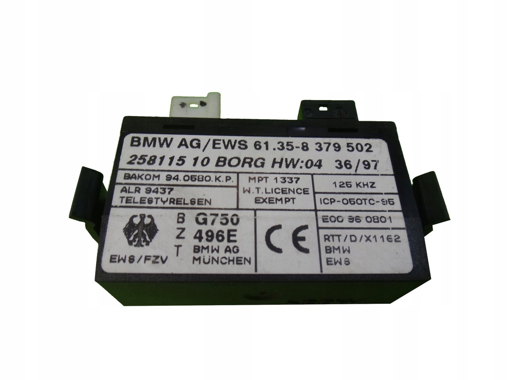 фото №1, Модуль иммобилайзер 8379502 bmw e36 z3 61358379502