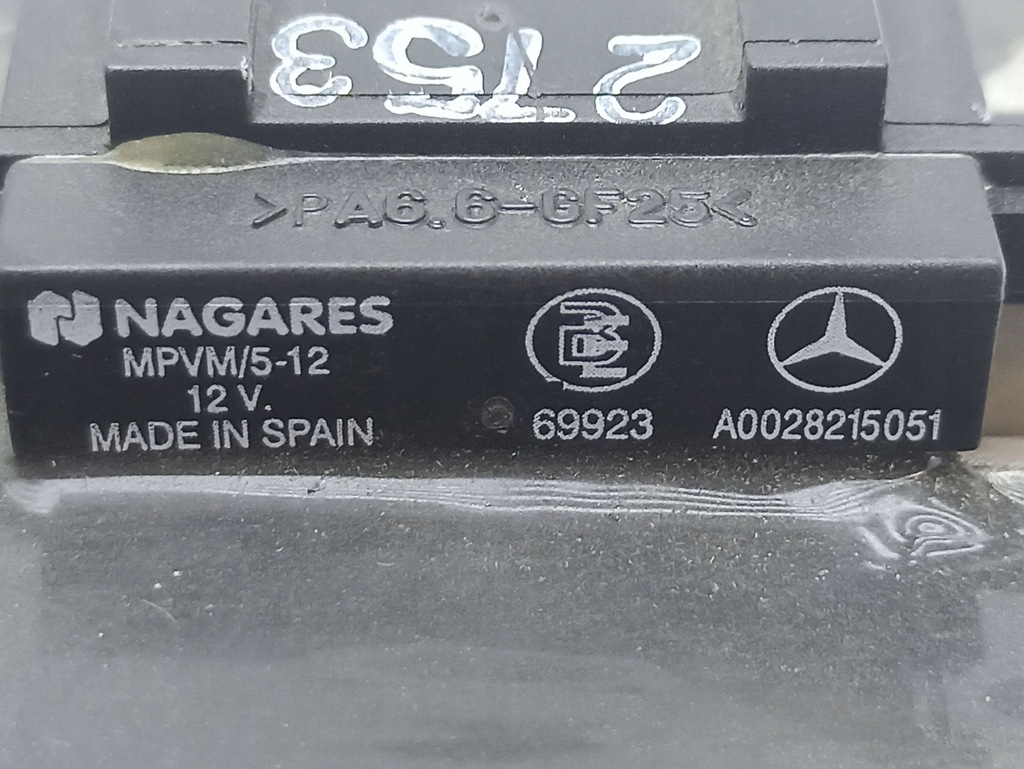 фото №11, Mercedes-benz vito viano w639 2007 резистор / резистор вентилятор обдув