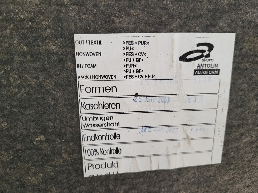 фото №9, Audi a4 b6 04r стеля czarna kombi soul s-line