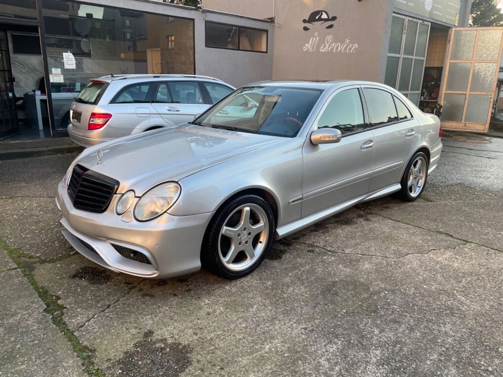 фото №12, Mercedes w211 facelift face lift бампер передній перед спойлер тюнінг