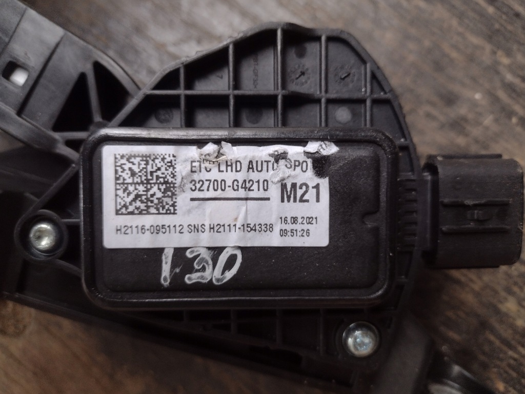 фото №4, Педаль газу hyundai i30 iii 1.5 turbo