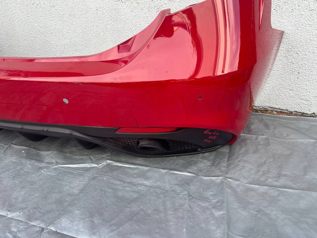 фото №10, Alfa romeo giulia veloce бампер задній kompletny