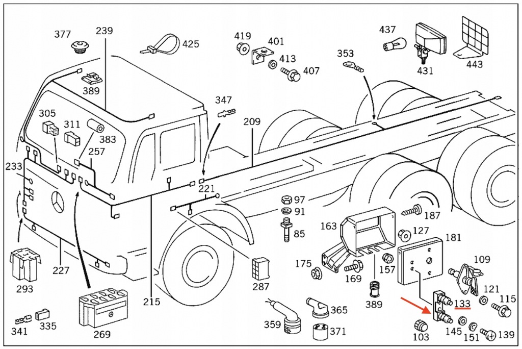 фото №9, Новий оригінальний кронштейн кронштейн запобіжник mercedes-benz a0005451740