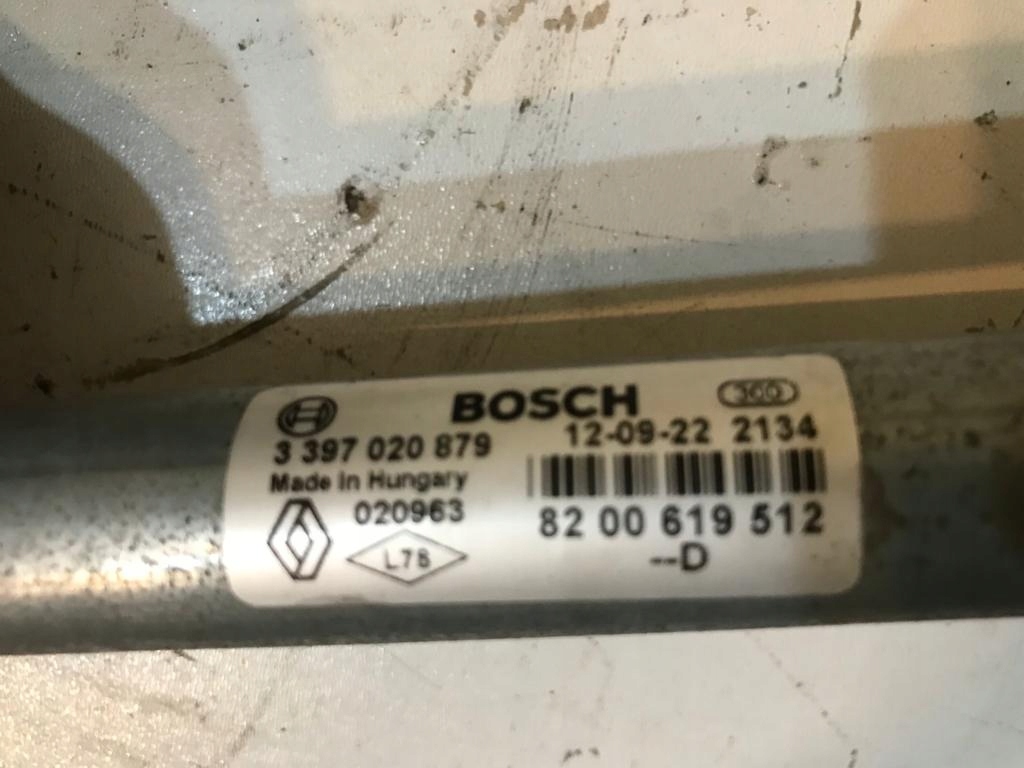 фото №5, Механізм двірник dacia duster i 1 lift 8200619512d