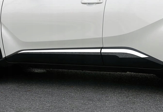 фото №10, Хромированные декоративные боковой накладки na дверь хром do toyota ch-r od 2016 +