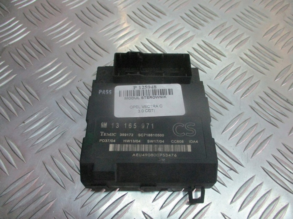 фото №1, Модуль комфорта opel vectra c 1.9 cdti 13165971