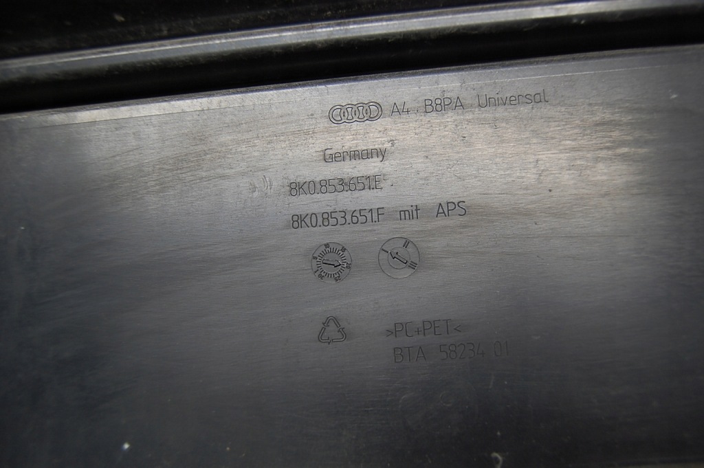 фото №4, Audi a4 b8 lift решётка радиатора решётка радиатора 8k0853651f