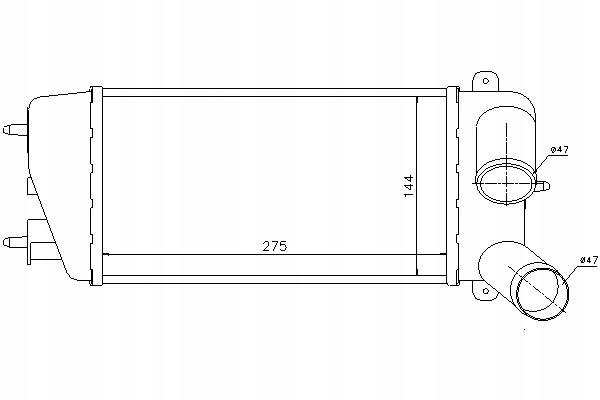 фото №2, Интеркулер citroen c2 c3 i c3 pluriel peugeot 100