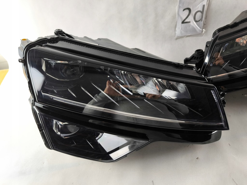 фото №8, Skoda karoq full led левый правый фара лампа 57b941015f 57b941016f