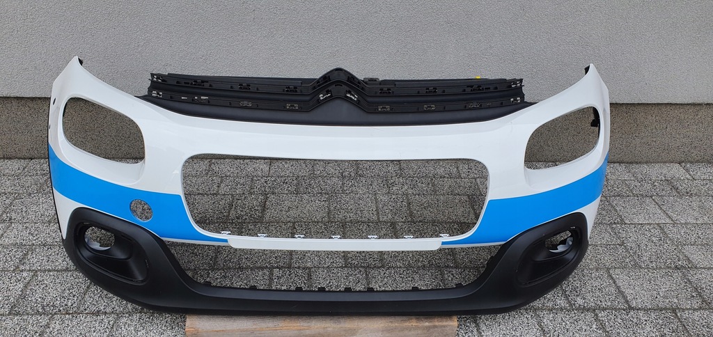 фото №1, Citroen c3 iii 2016- бампер перед оригинал b134