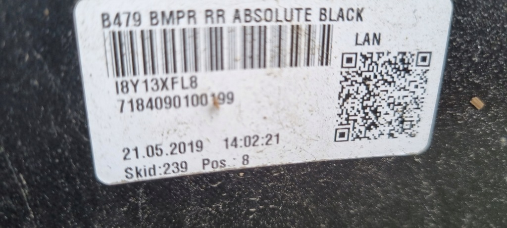 фото №12, Ford fiesta mk8 st-line 17-23 бампер задня 4xpdc