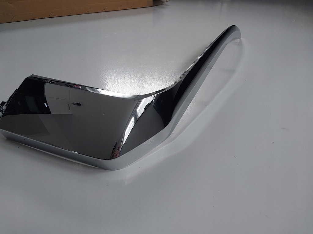 фото №8, Mitsubishi l200 18 - молдинг бампера хром правая верхний