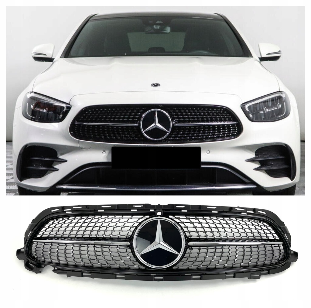 фото №1, Решётка радиатора решётка радиатора mercedes w213 w238 lift amg diamond