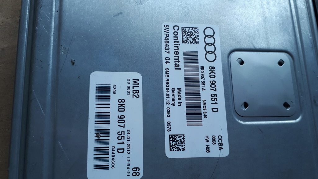 фото №9, S4 b8 a4 бортовой компьютер блок управления двигателя 3.0 tfsi ecu