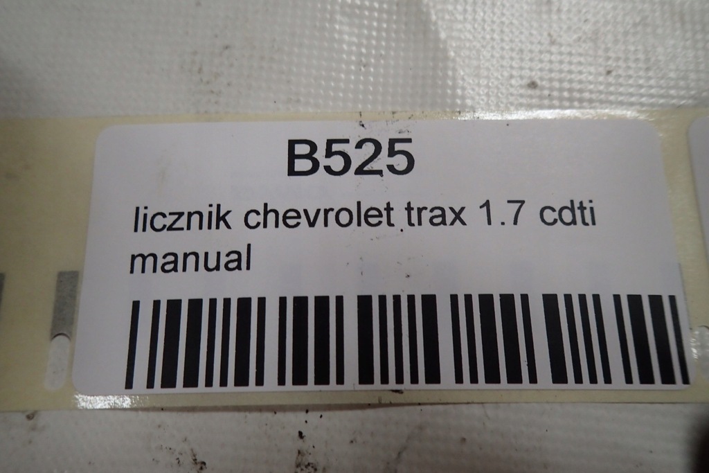 фото №6, Счетчик приборы chevrolet trax 1.7 cdti механическая коробка передач