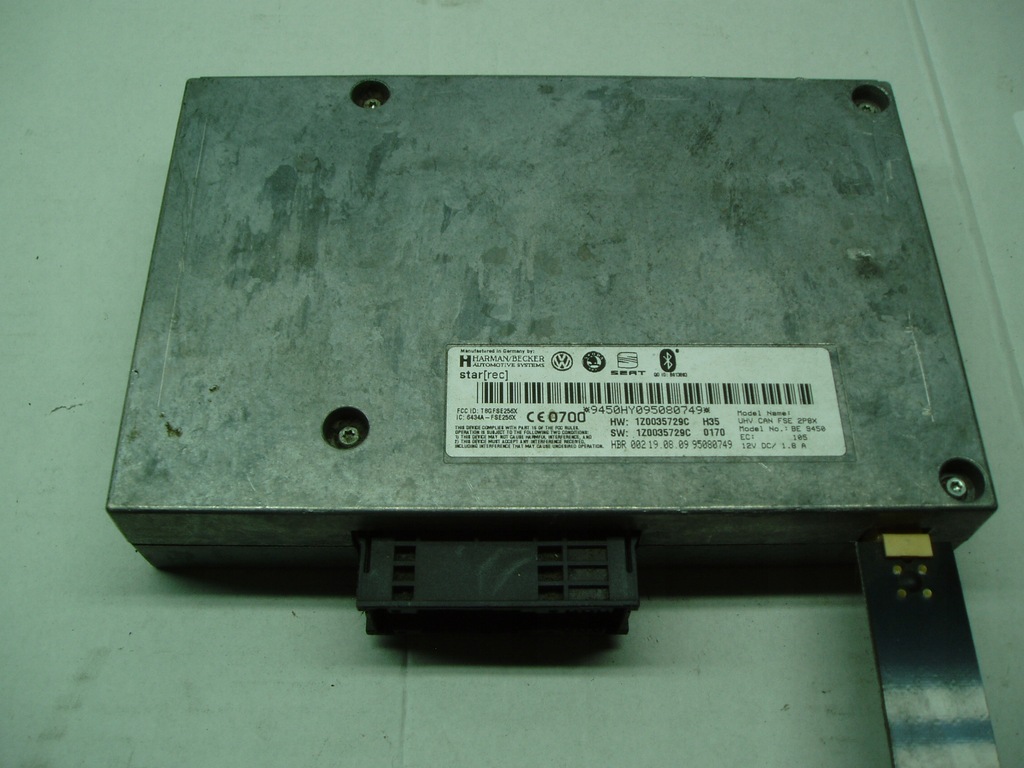 фото №1, Модуль bluetooth seat altea leon 1z0035729c