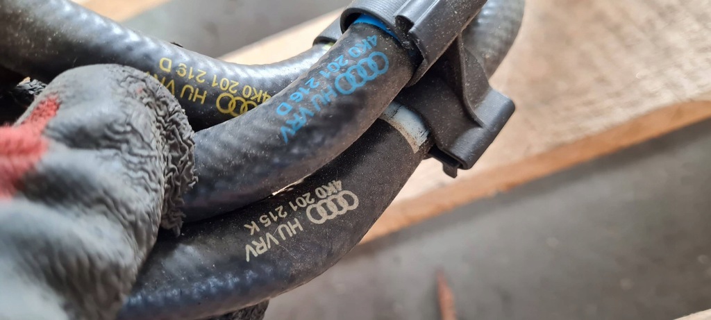 фото №9, A7 c8 4k шланг дроти пального 3.0 tdi 4k0201216d a6 c8 4k