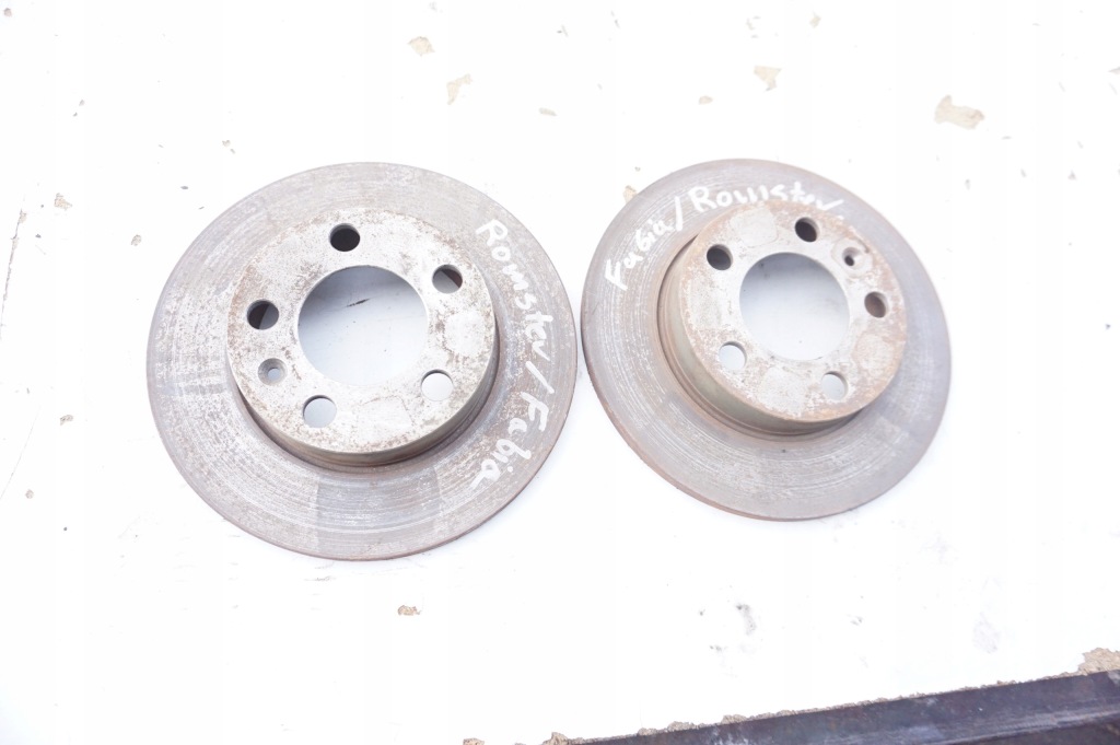 фото №1, Диск тормозные диски тормозные задняя skoda roomster