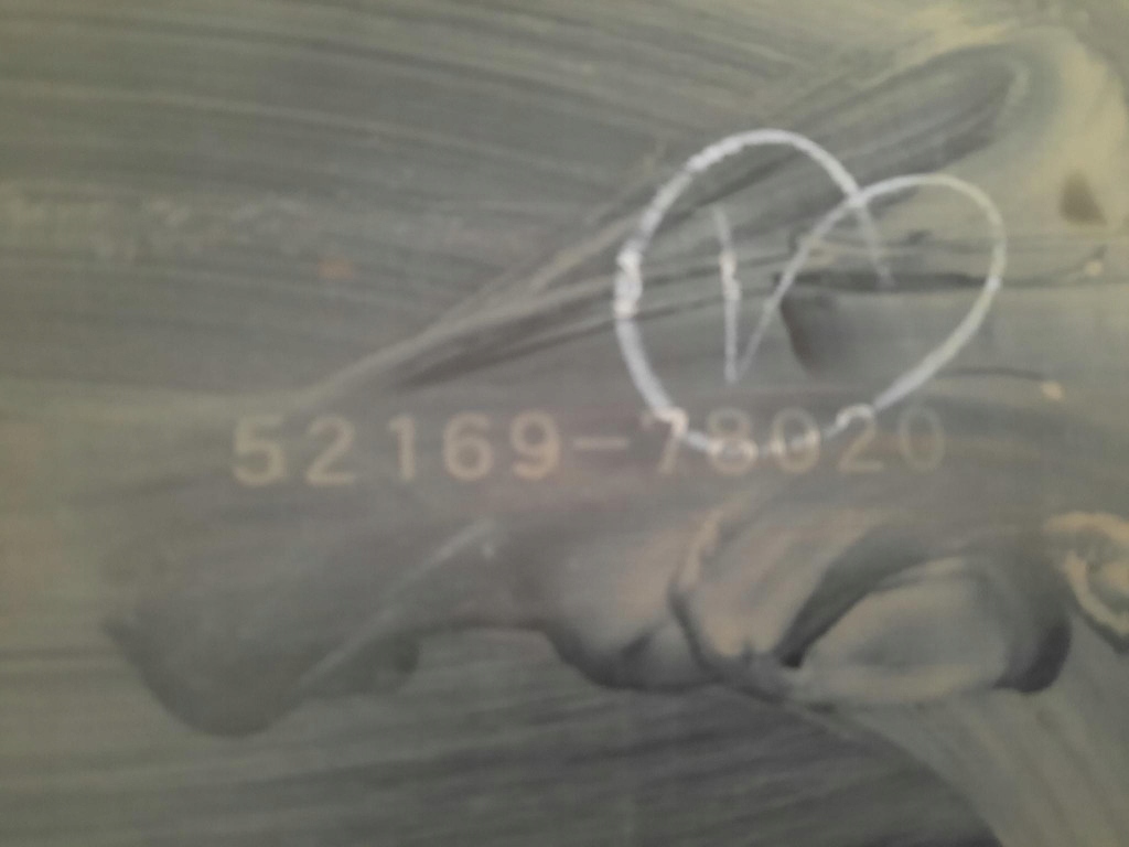 фото №8, Lexus nx i 14-21 спойлер накладка бампера задня 52169-78020