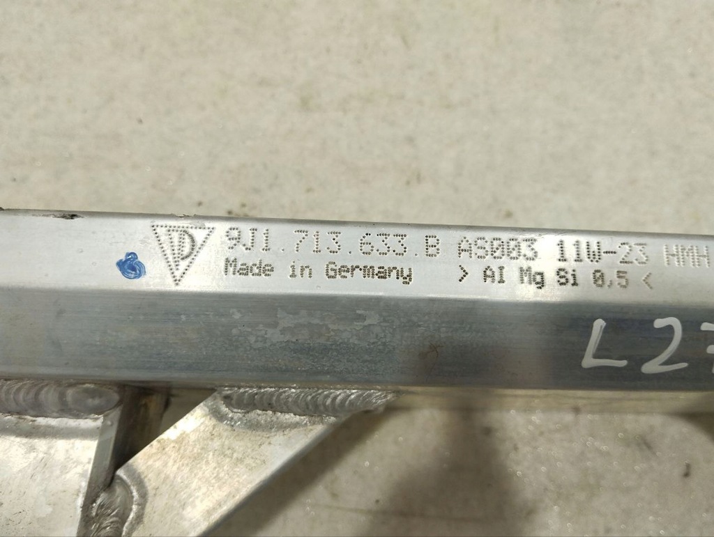 фото №7, Porsche taycan 9j1 2023 рама вспомогательная передняя 9j1713633b