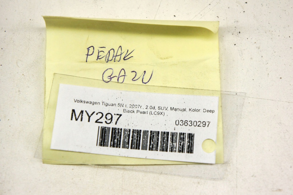 фото №6, My297 vw tiguan 5n 2.0d педаль газу 1k1721503m