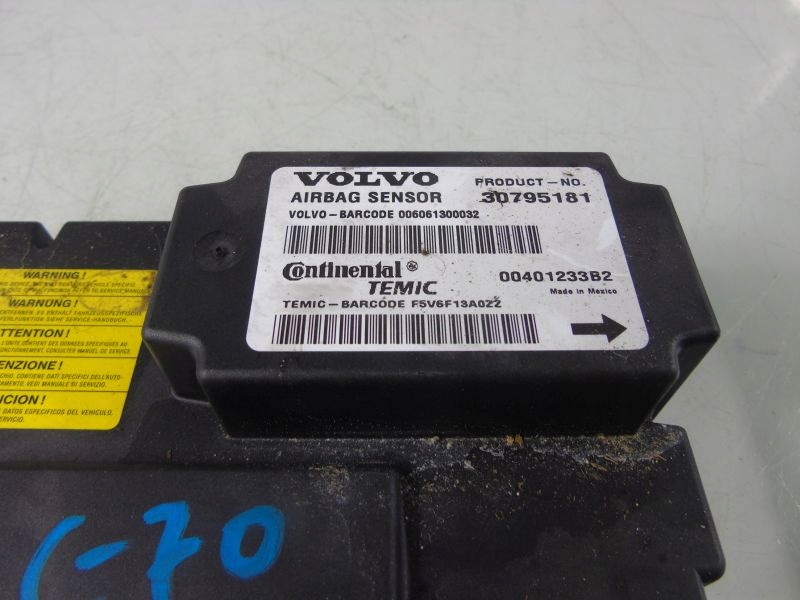 фото №5, Volvo c70 ii датчик подушек 30795181 модуль