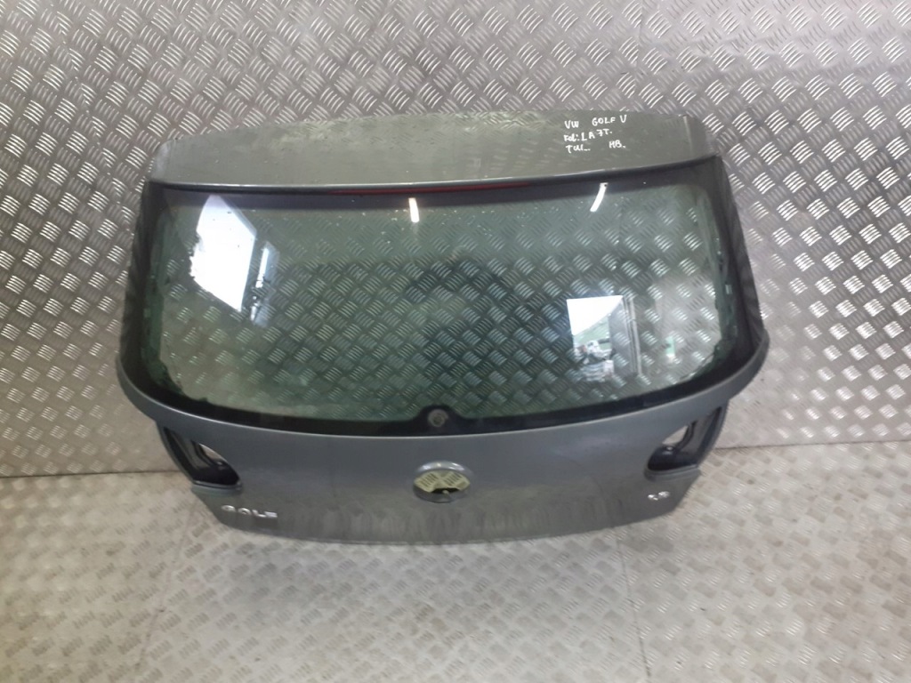 фото №1, Кришка багажника багажника vw golf v la7t hb