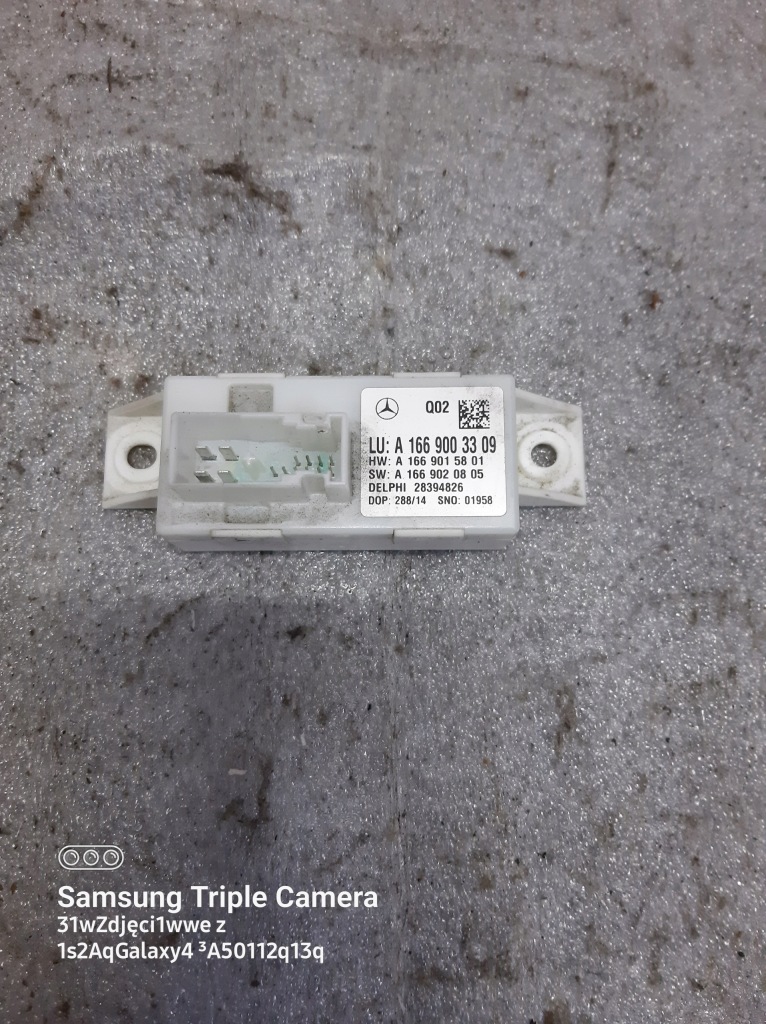 фото №1, Mercedes w176 модуль света блок управления a1669003309