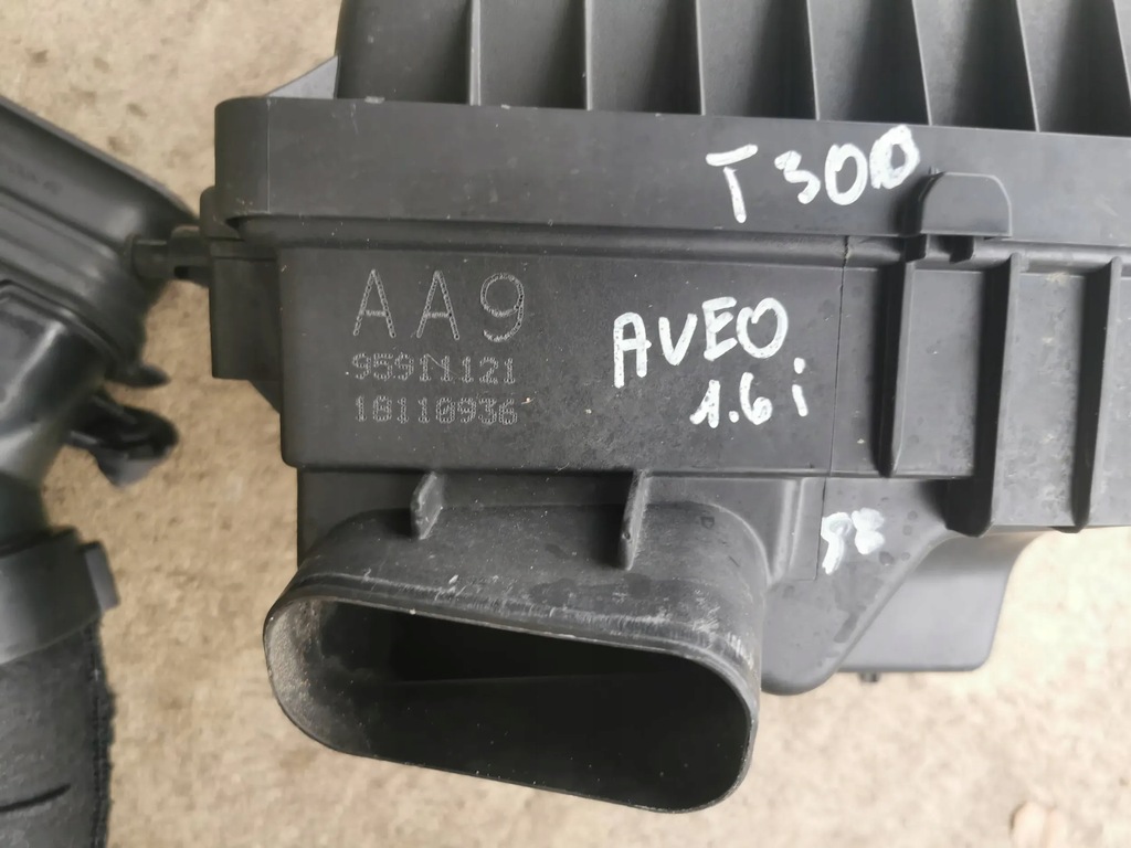 фото №9, Chevrolet aveo t300 корпус фільтра повітря + повітрозабірник 95911121 95463566 1.6b