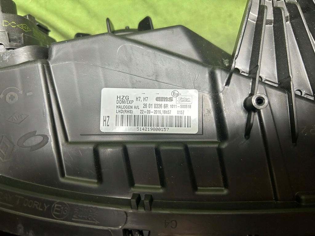 фото №6, Renault koleos ii h7 + led оригинал ams renault jak nowa