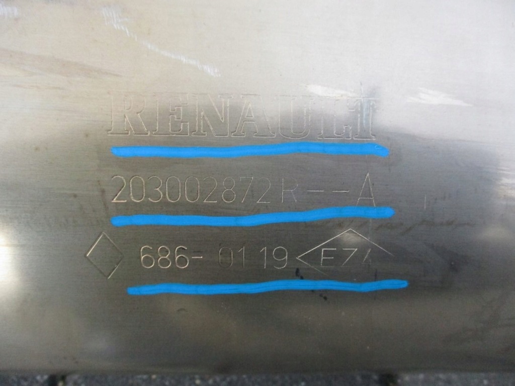 фото №8, Гаситель выхлоп renault clio v 203002872r 686-0119