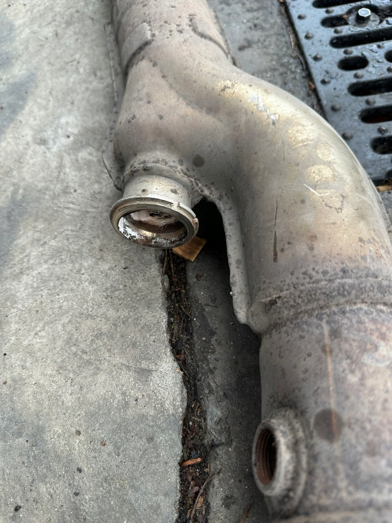 фото №11, Выхлоп конечный, гаситель конечный, корпус mercedes s klasa w222 дизель