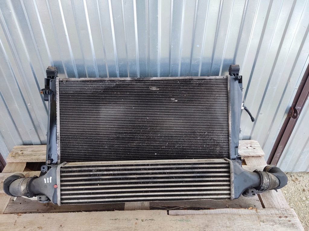 фото №1, Комплект радиатор + вентилятор opel corsa d 1,3cdti