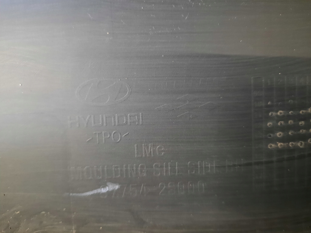 фото №8, Hyundai ix35 i lift 13-15 молдинг поріг зовнішня права 87754-2s000