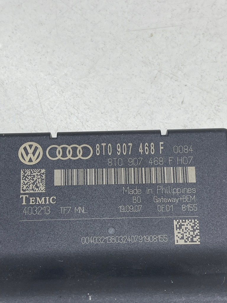 фото №12, Audi a5 8t a4 b8 модуль блок керування шлюз