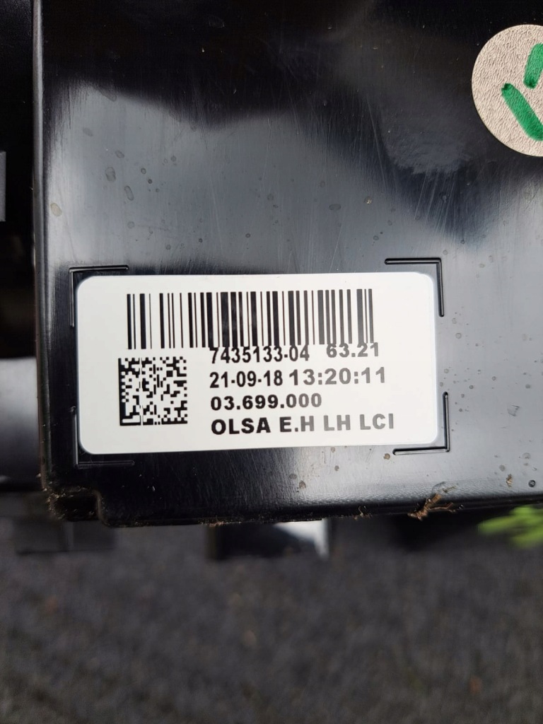 Mini cooper f56 рестайлінг  фара ліва задня задній led європа Доставка