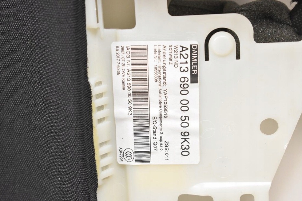 фото №8, Стеля mercedes w207 w212coupe czarna rok 2011