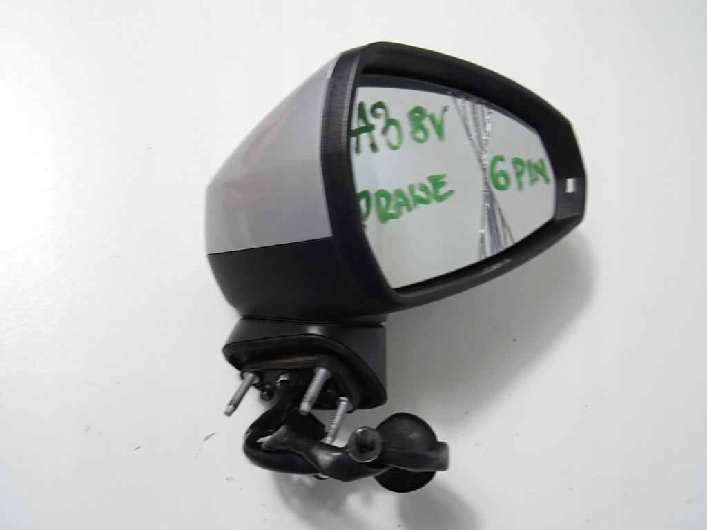 фото №13, Audi a3 8v зеркало правое 6pin eu полный