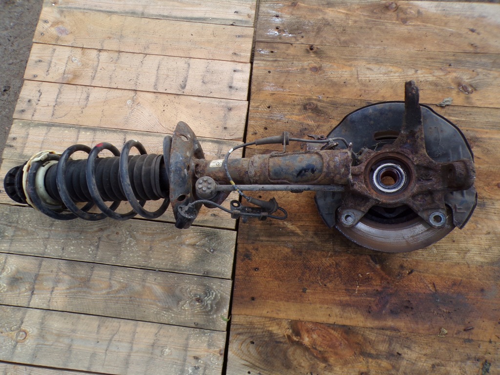 фото №9, Honda jazz iii амортизационная стойка правый передний поворотный кулак амортизатор 51211tf0g00