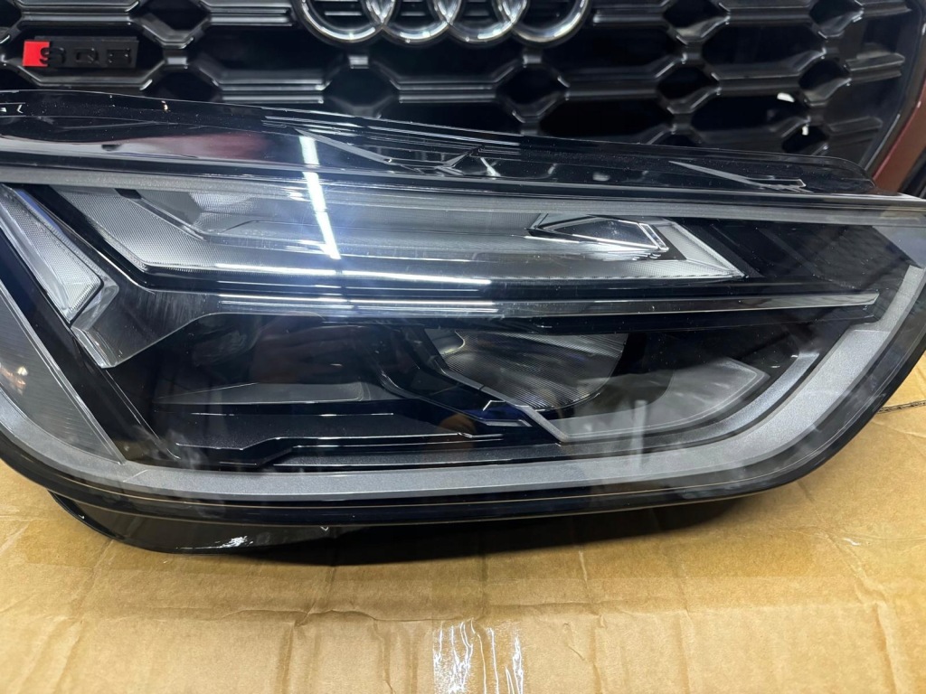 Бампер комплектный  фары радиатор ремень передний audi sq5 2021 80a рестайлинг в Украине
