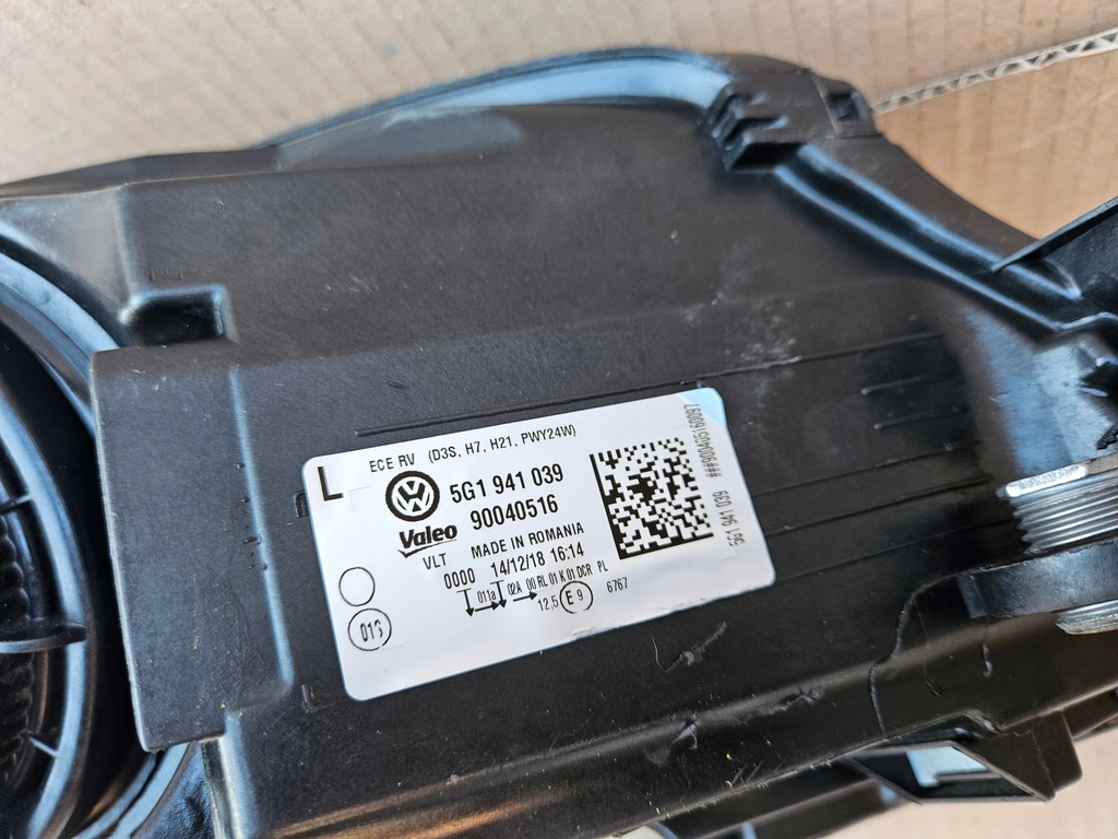 фото №15, Лампа лівий перед vw golf vii 7 ксенон