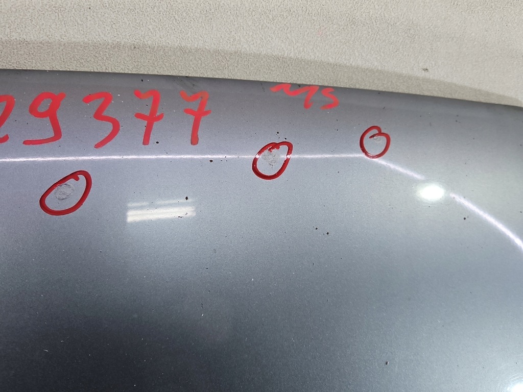 фото №8, Капот передняя opel corsa c серебристый z163