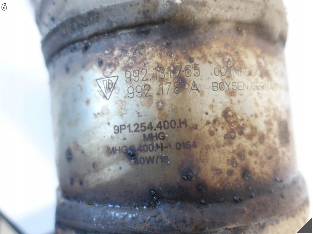 фото №7, Porsche 911 992 19- катализатор 9p1254400h