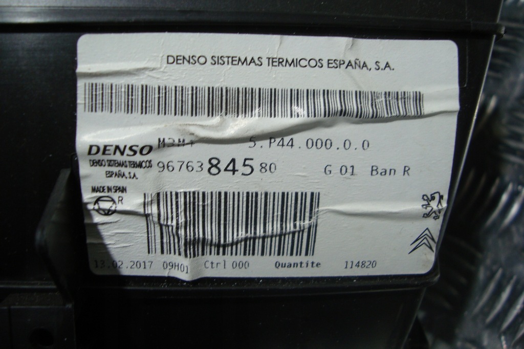 фото №8, Обігрівач europa кондиціонер citroen c-elysee peugeot 301 poznań